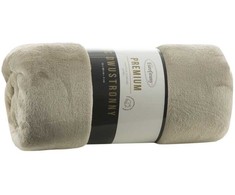 Eurofirany Euro užuolaidos BLANKET/TEDY/BEIGE 170X210 BEIGE