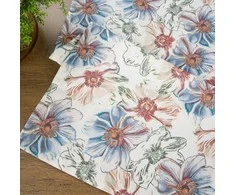 Eurofirany CHO / FLORE / 7 40X140 MĖLYNA