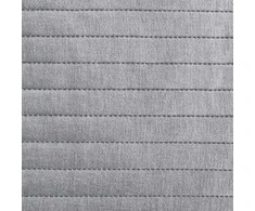 Eurofirany Dekoratyvinis lovos patiesalas, šenilo tipo audinys su dekoratyvinėmis siūlėmis, 220x240 cm, dvigulei lovai, minkštas poliesterio užtiesalas, miegamojo tekstilė Lovatiesė