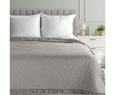 Eurofirany Euro užuolaidos CHON/LIBI3/Smėlio spalvos 170x210 Smėlio spalvos Lovatiesė