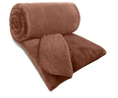 Eurofirany CHON/NINA/MOCHA 170X210 MOCHA Lovatiesė