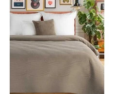 Eurofirany CHON/VELVET2/SMĖLIO SPALVOS 170X210 SMĖLIO SPALVOS Lovatiesė Lovatiesė