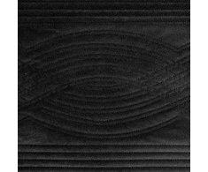 Eurofirany CHON/VELVET2/JUODA 170X210 JUODA Lovatiesė Lovatiesė