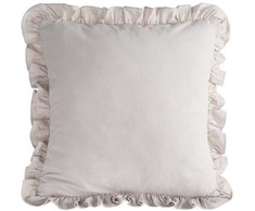 Eurofirany CHP/FRILL/Smėlio spalvos 45X45 Smėlio spalvos/Medvilnė
