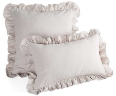 Eurofirany CHP/FRILL/Smėlio spalvos 45X45 Smėlio spalvos/Medvilnė