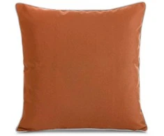 Eurofirany GARDEN4 pagalvės užvalkalas sodui ir terasai, pagamintas iš lygaus vandeniui atsparaus audinio 45 x 45 cm, spalva: oranžinė