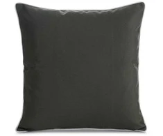 Eurofirany GARDEN4 pagalvės užvalkalas sodui ir terasai, pagamintas iš lygaus vandeniui atsparaus audinio 45 x 45 cm, spalva: tamsiai pilka