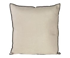 Eurofirany CHP / LEN / 5 / C 45X45 BEIGE / Juodas