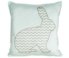 Eurofirany CHP / SPRING / MINT / 1 45X45 MINT + BEIGE VELVET