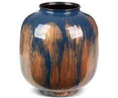 Eurofirany CM / KAJA / WAZ / 02 30X30X34 Mėlynas + GOLD