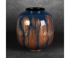 Eurofirany CM / KAJA / WAZ / 02 30X30X34 Mėlynas + GOLD