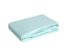 Eurofirany DESIGN 91 Medvilninė paklodė su guma JERSEY, 140X200+30CM, 125 g/m2 , spalva: mėtų