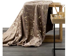 Eurofirany D91/K/GLAMO/BE+Z 150X200 BEIGE+GOLD