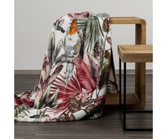 Eurofirany D91/K/PARROT 150X200 ŽALIA+ROŽINĖ