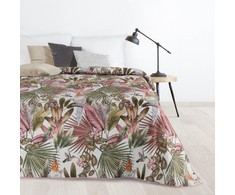 Eurofirany D91/N/PARROT/ZIE 200X220 ŽALIA+ROŽINĖ Lovatiesė Lovatiesė
