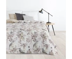 Eurofirany D91 / N / POLY / B + BEIGE 200X220 B + BEIGE Lovatiesė Lovatiesė