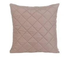 Eurofirany DESIGN 91 ALARA / 3 Pagalvės užvalkalas su geometriniu raštu, dygsniuotu karšto spaudimo būdu (hot press), 40X40 cm, spalva: tamsiai rožinė