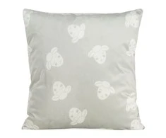 Eurofirany D91 / PO / KIDS / 1A 45X45 VELVET / Sidabrinis Pagalvės užvalkalas Pagalvės užvalkalas
