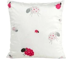 Eurofirany D91 / PO / KIDS / 3 45X45 VELVET / B + Rožinis Pagalvės užvalkalas Pagalvės užvalkalas