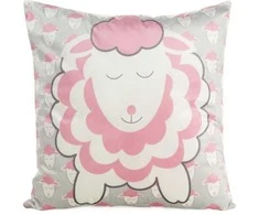 Eurofirany D91 / PO / KIDS / 7A 45X45 VELVET / SRE + Rožinis Pagalvės užvalkalas Pagalvės užvalkalas