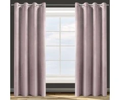 Eurofirany Eurocurtains D91 / Z / ROSA / PUDR 140X250 PAKEITIMAS