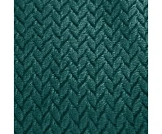 Eurofirany DESIGN 91 CINDY3 Minkštas ir švelnus pledas 170X210 cm, spalva: tamsi turkio