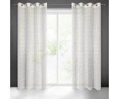 Eurofirany FIR / ARIA / BEIGE 140X250 TRANS Dieninės užuolaidos