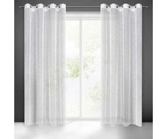 Eurofirany FIR / BECKY / B 140X250 TRANS Dieninės užuolaidos Dieninės užuolaidos