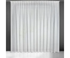 Eurofirany Dieninės užuolaidos BELISSA, baltos, 400×300 cm