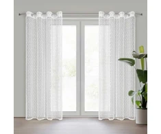 Eurofirany Euro užuolaidos FIR/ELLISSA/B 140X250 PRZEL