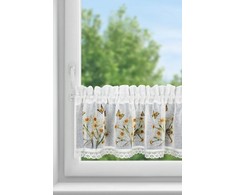 Eurofirany FIR/FLORA/B+ŻÓŁ 30X150 Dieninės užuolaidos