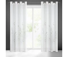 Eurofirany Eurocurtains FIR/ISABEL/B+BEIGE 140X250 TRANS
