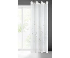Eurofirany Eurocurtains FIR/ISABEL/B+BEIGE 140X250 TRANS