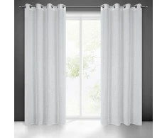Eurofirany FIR / LEXY / B 140X250 TRANS Dieninės užuolaidos