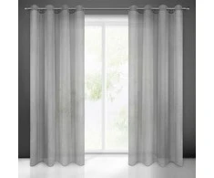 Eurofirany FIR / REBECCA / STAL 140X250 TRANS Dieninės užuolaidos