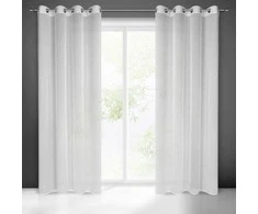Eurofirany FIR / SANDRA / B 140X250 TRANS Dieninės užuolaidos