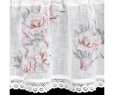 Eurofirany FIR / SUZY / B + RÓŻ 30X150 Dieninės užuolaidos