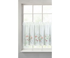 Eurofirany FIR / SYLWIA / B + RÓŻ 60X150 TUNELIS Dieninės užuolaidos