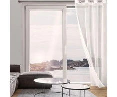 Eurofirany FIR / TAMINA / B 140X250 TRANS Dieninės užuolaidos