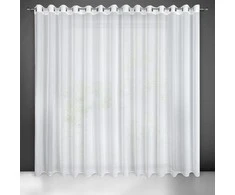 Eurofirany Dieninės užuolaidos VENUS, baltos, 300×250 cm