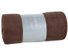 Eurofirany Antklodė/PAPRASTA1/C.BR 150X200 C.BROWN