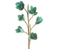 Eurofirany Euro užuolaidos KW / FLORE / 519 / CT 76X26 C.TURK (X6)