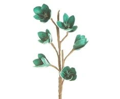Eurofirany Euro užuolaidos KW / FLORE / 519 / CT 76X26 C.TURK (X6)