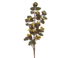 Eurofirany KW/FLORE/740/Žalias Žalias+BROWN