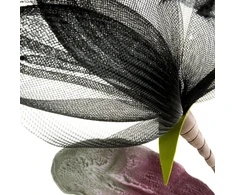 Eurofirany KW/ORGANZA/14/CZ JUODA