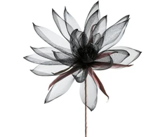 Eurofirany KW/ORGANZA/3/CZA JUODA
