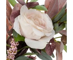 Eurofirany KW/WREATH/11 40CM ŽALIA+ROŽINĖ