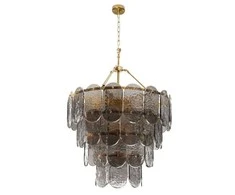 Pakabinamas šviestuvas Eurofirany L / DAKOTA / 02 PLIENAS RD67X100-150CM