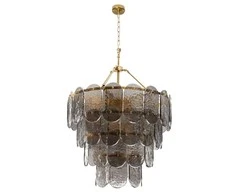 Pakabinamas šviestuvas Eurofirany L / DAKOTA / 02 PLIENAS RD67X100-150CM