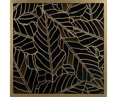Eurofirany LIMITED COLLECTION LILI1 Paveikslas su auksiniu atspaudu aukso spalvos rėmelyje, 53X53 cm